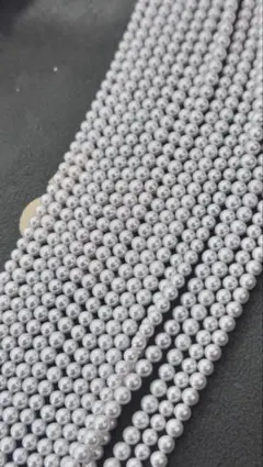 シルバーパールネックレス 淡水ベビーパール