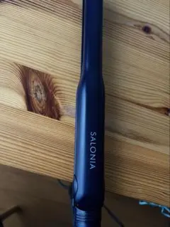 SALONIA ストレートヘアアイロン15mm ネイビー
