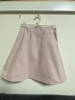 FINT ピンク フレアスカート リボン付きのサムネイル