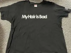 My Hair is Bad マイヘアTシャツ　XLサイズ　ブラック