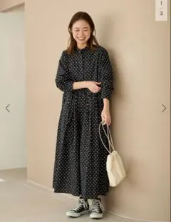 美品　別注 ジャーナルスタンダード ソイル /SOIL ドット ワンピース