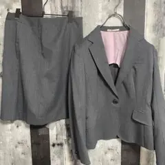 LES MUES　AOKI　スカートスーツ上下　ビジネスセットアップ　フォーマル