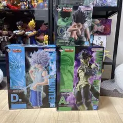 【バラ売り可】HUNTER×HUNTER 一番くじ　Ａ賞C賞D賞3体セット