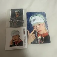 JO1 木全翔也 HIMP FC盤 ソロジャケ トレカ ステッカー セット