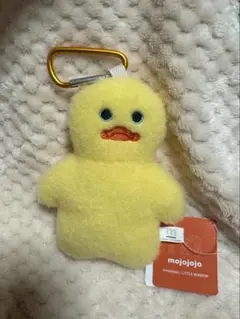 mojojojo カラビナ付きぬいぐるみポーチ　ひよこ