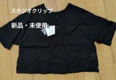 新品 studio CLIP ダブルフロントシアー ブラウス ブフリーサイズのサムネイル