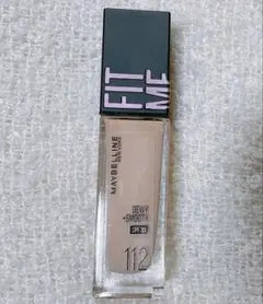 本日限定値下げ【開封済み】メイベリン フィットミー ファンデーション 112
