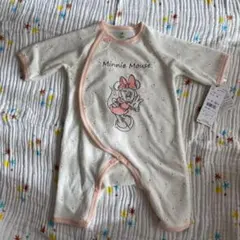 ミニーマウス　ロンパース