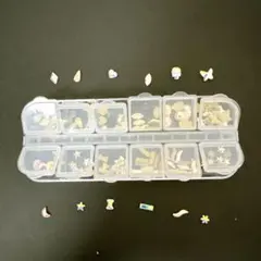 ネイルストーン　クリスタル　12種　オーロラ　ジェルネイル　約8mm