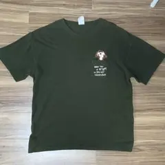 WILL BULLAS 犬イラスト ブラウン Tシャツ 90s アート - メルカリ