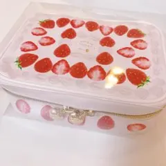 コラボ　メリーチョコレート　スウィーツビュッフェ　ポーチ　ショートケーキのサムネイル