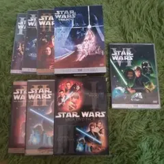 STAR WARS DVDセット 6作品 ハリポタなど２作品おまけ付き