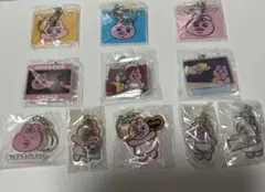 おぱんちゅうさぎ　アクリルキーホルダー　11点セット