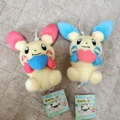 ポケットモンスターもぐもぐタイムぬいぐるみ★プラスル マイナン２体セット