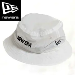 NEW ERA バケットハット ホワイト リップストップ バケハ 白