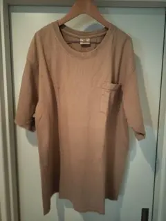 GOODWEAR ポケットTシャツ USA製 XL ベージュのサムネイル