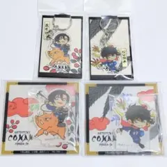 コナン　大阪城　松田陣平　萩原研二　アクリルスタンドコースター　キーホルダー