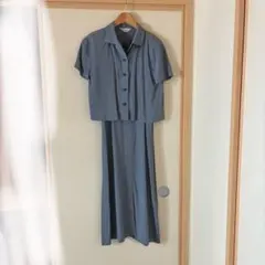 Vintage【シャツ&ワンピース】2点セット 古着ヴィンテージ