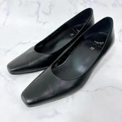 WACOAL ワコール サクセスウォーク パンプス 黒 日本製 幅広 23cmのサムネイル
