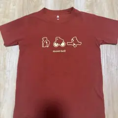 ‪☆mont-bell キッズ クマ Tシャツ 130cmのサムネイル