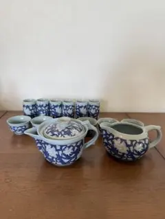 中国茶器セット 聞香杯、茶杯6セット