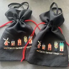 TOKYO German Village 巾着袋 2個セット 東京ドイツ村