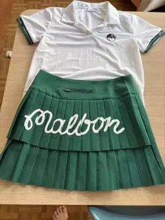 Malbon ゴルフ レディース Sサイズ スカート グリーンのサムネイル