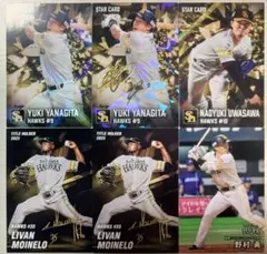 プロ野球チップス2026 福岡ソフトバンクホークス 柳田悠岐 箔押しサインカード