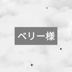ベリー様 リクエスト 2点 まとめ商品