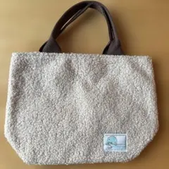 BONO BONOボア生地トートバッグ