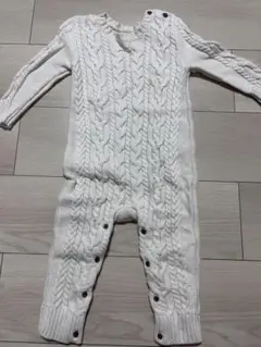 babyGap ケーブルニットロンパース
