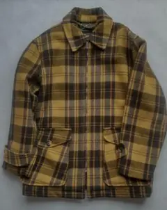 メンズ アウターコート チェック柄カジュアルジャケット