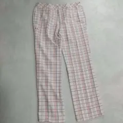 アンダーアーマー レディース ゴルフパンツ XL チェック柄