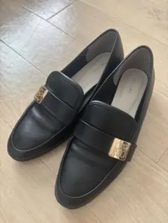 RANDA ランダ　ブラック　ローファー パンプス