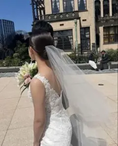 ザ　トリート　ドレッシングウェディングベール TCV-101 (80×120)