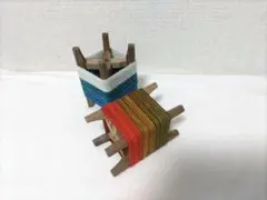織工芸館 新品 木製 糸巻き ミニサイズ2個セット 手芸用品 インテリア