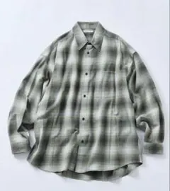 【美品】FREAK'S STORE オンブレチェック ネルシャツのサムネイル