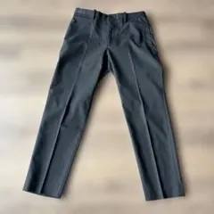 美品　ユニクロ　EZYアンクルパンツ　ウールライクS ブラック　黒　UNIQLO