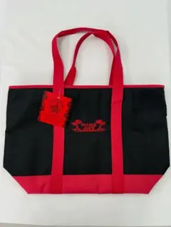 Trader Joe's クーラーバッグ 黒と赤