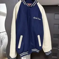 激レア90sトゥイーティー　レザージャケット　ビンテージ　古着　ルーニー　水色 6d658a85d98519629cfc55d62720a2