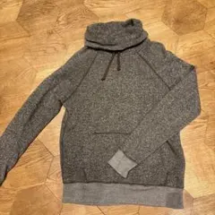 完売★ RRL ダブルアールエル ダークグレー ロゴ フーディ パーカー Double RL ranch ロゴ フーディ（パーカー）｜RRL（ダブル