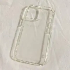 iPhone13Pro用ケース クリア 透明 シンプル 推し活 ソフトカバー