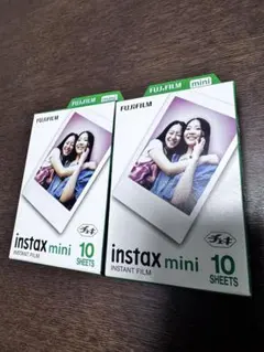 FUJIFILM instax mini チェキフィルム 10枚入り 2箱