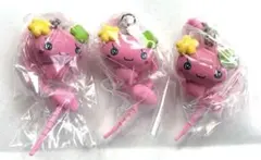 たまごっち カラフルマルチチャーム ふらわっち 3個