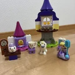 レゴ　デュプロ 10877 10878 ベルのティーパーティー ラプンツェルの塔