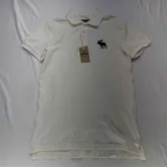 ?アバクロンビー＆フィッチ ポロシャツ ホワイト系 メンズ S