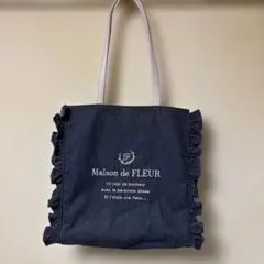 MaisondeFLEUR フリルトートバッグ デニムのサムネイル