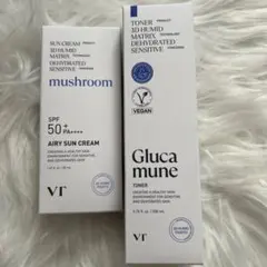 VT Airy Sun Cream & Glucamune Tonerのサムネイル