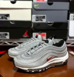 F*I様 ナイキ ウィメンズ エアマックス97 OGシルバー バレット23.5c 