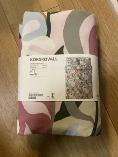 KORSKOVALL 掛け布団カバー ダブルサイズ
